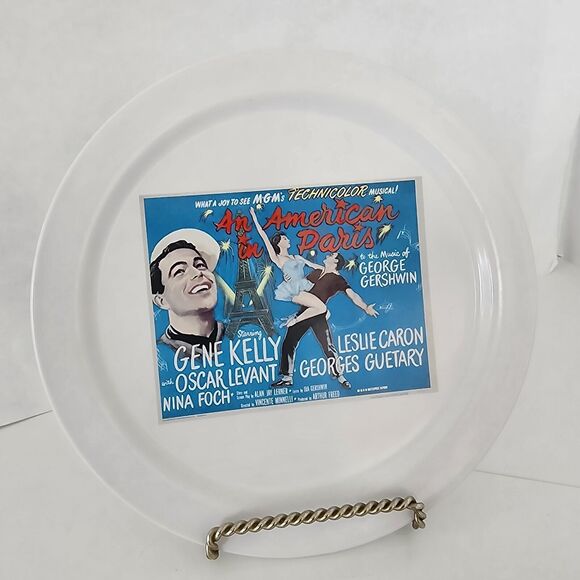 Pottery barn Collectors Plate An American In Paris 2002 Turner Classic Movie - Picture 2 of 7